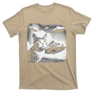 UFO Funny Cat UAPS T-Shirt