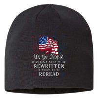 Us Flag Constitution Of The Usa Needs To Be Reread Sustainable Beanie