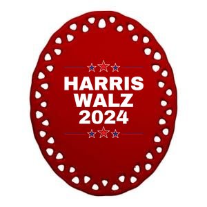 Unite For Change Harris And Walz 2024 Supporter Collection Gift Ceramic Oval Ornament