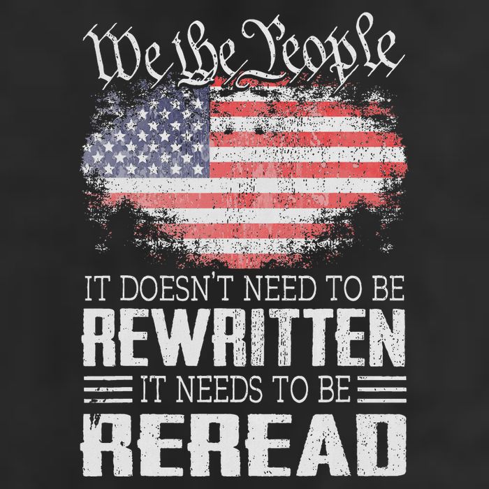 Us Flag Constitution Of The Usa Needs To Be Reread 15oz Campfire Ceramic Mug