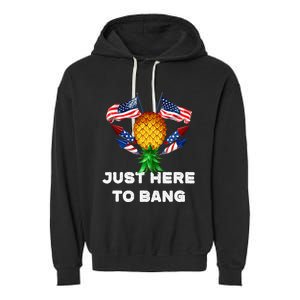 US Flag Constitution Of The USA Needs To Be Reread Garment-Dyed Fleece Hoodie