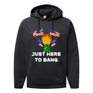 US Flag Constitution Of The USA Needs To Be Reread Performance Fleece Hoodie