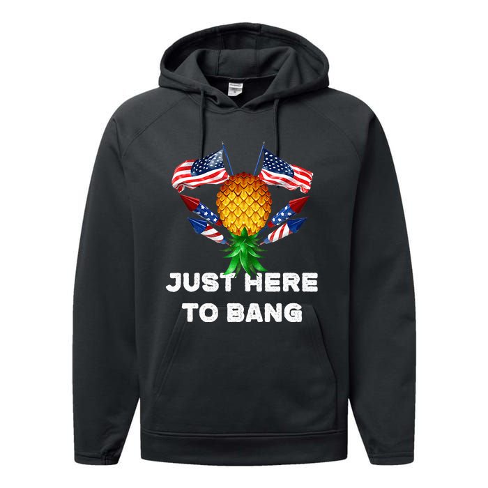 US Flag Constitution Of The USA Needs To Be Reread Performance Fleece Hoodie