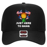 US Flag Constitution Of The USA Needs To Be Reread High Crown Mesh Back Trucker Hat