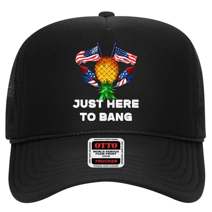 US Flag Constitution Of The USA Needs To Be Reread High Crown Mesh Back Trucker Hat