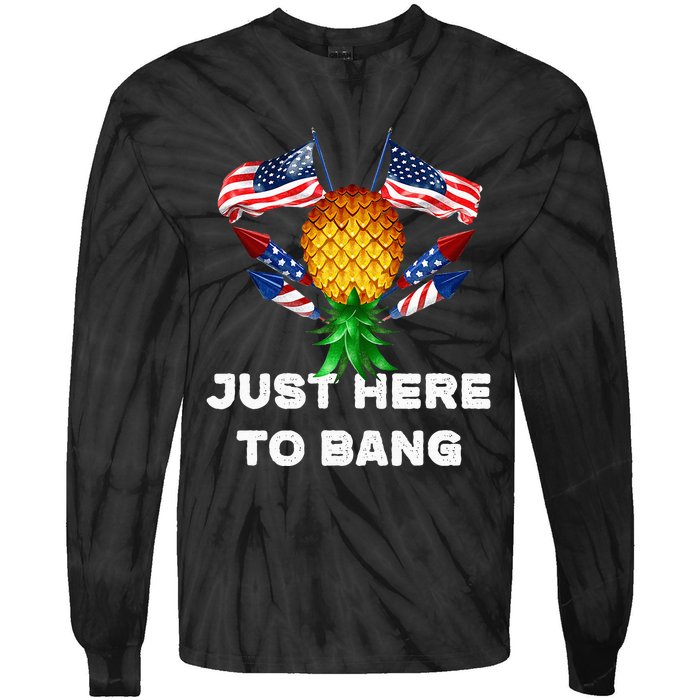 US Flag Constitution Of The USA Needs To Be Reread Tie-Dye Long Sleeve Shirt