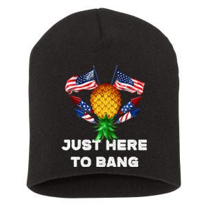 US Flag Constitution Of The USA Needs To Be Reread Short Acrylic Beanie