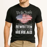 Us Flag Constitution Of The Usa Needs To Be Reread Performance Shirt