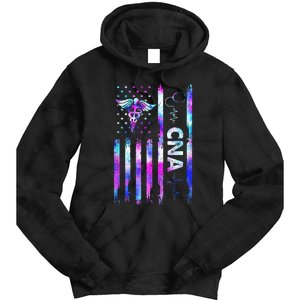 US Flag Constitution Of The USA Needs To Be Reread Tie Dye Hoodie