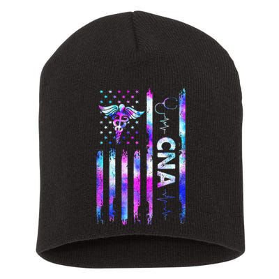 US Flag Constitution Of The USA Needs To Be Reread Short Acrylic Beanie