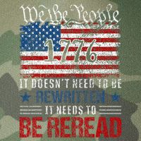 Us Flag Constitution Of The Usa Needs To Be Reread Legacy Tie Dye Trucker Hat