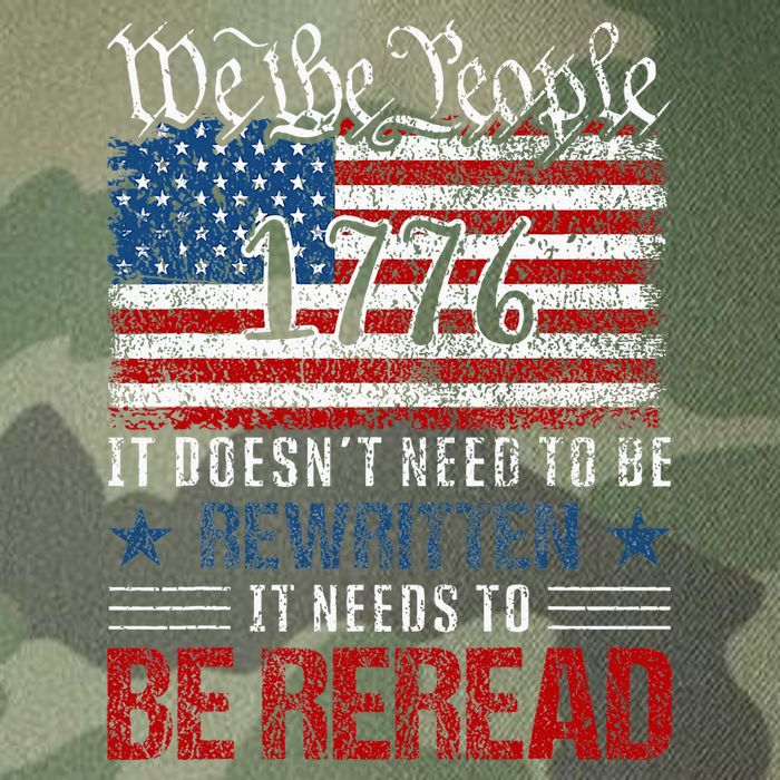 Us Flag Constitution Of The Usa Needs To Be Reread Legacy Tie Dye Trucker Hat