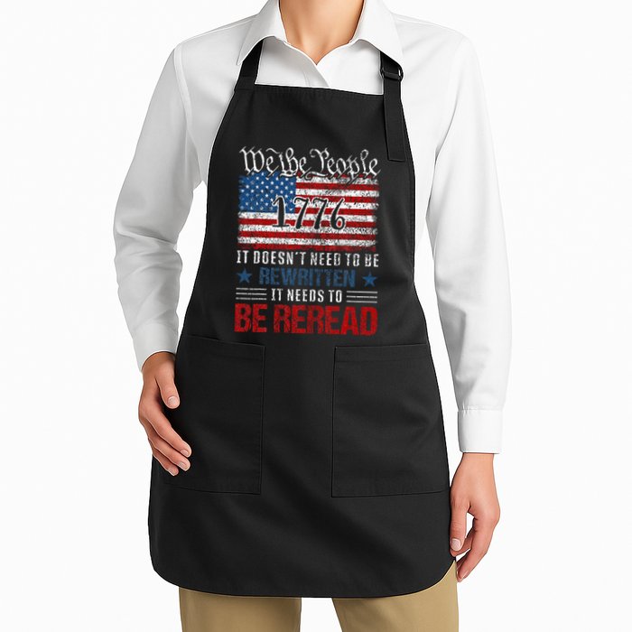Us Flag Constitution Of The Usa Needs To Be Reread Apron