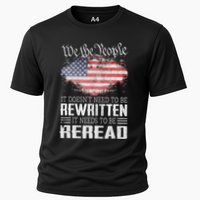 Us Flag Constitution Of The Usa Needs To Be Reread Performance Shirt