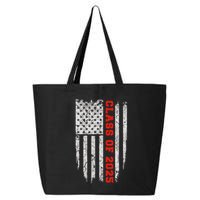 Us Flag Class Of 2025 Grow With Me Gift 25L Jumbo Tote