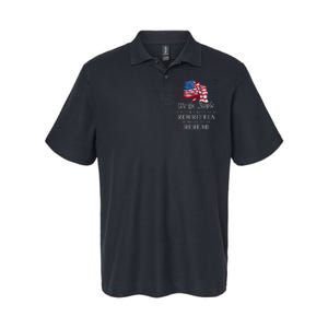 US Flag Constitution Of The USA Needs To Be Reread Softstyle Adult Sport Polo