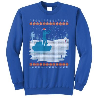 Ugly Fishing Christmas Bass Fish Merry Fishmas Gift Sweatshirt