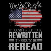 US Flag Constitution Of The USA Needs To Be Reread Sustainable Beanie