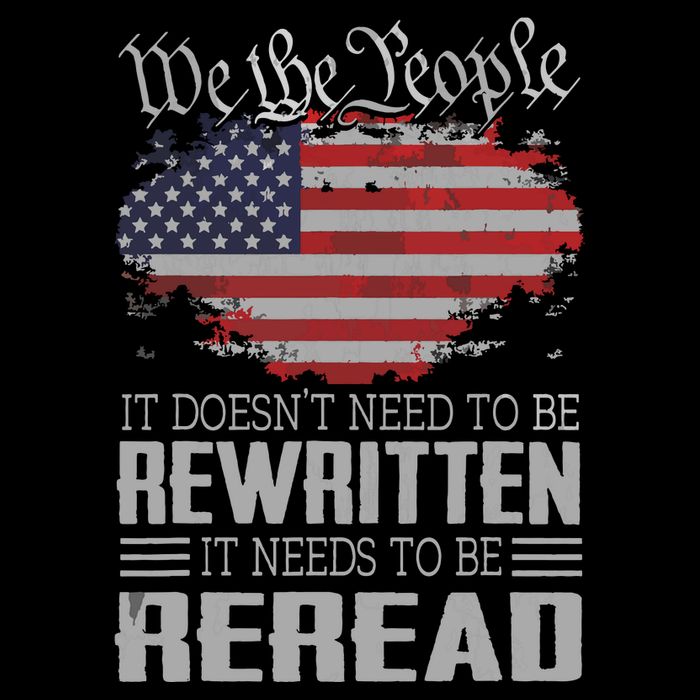 US Flag Constitution Of The USA Needs To Be Reread Sustainable Beanie