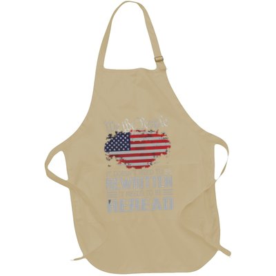US Flag Constitution Of The USA Needs To Be Reread Apron