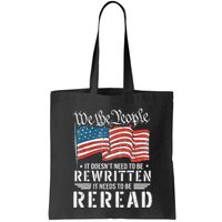 Us Flag Constitution Of The Usa Needs To Be Reread Bag