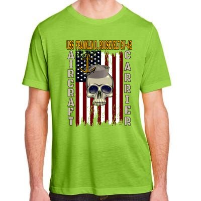 Uss Franklin D Roosevelt Cvgift42 Veterans Day Dad Son Gift Adult ChromaSoft Performance T-Shirt