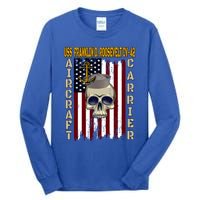 Uss Franklin D Roosevelt Cvgift42 Veterans Day Dad Son Gift Tall Long Sleeve T-Shirt