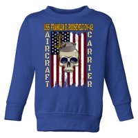 Uss Franklin D Roosevelt Cvgift42 Veterans Day Dad Son Gift Toddler Sweatshirt