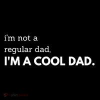 Unique Fathers Day Im Not A Regular Dad Im A Cool Dad Premium Drawstring Bag