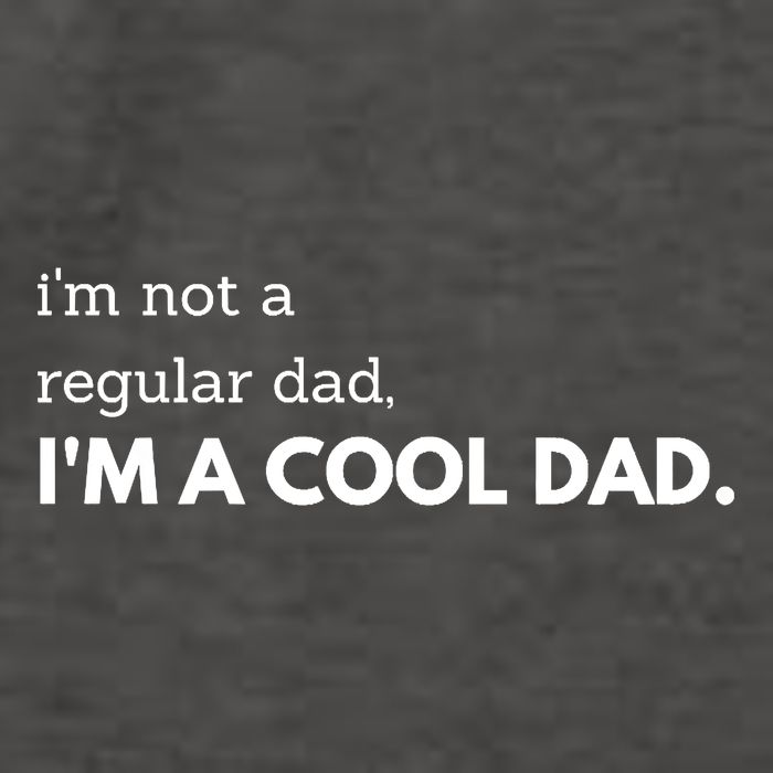 Unique Fathers Day Im Not A Regular Dad Im A Cool Dad Premium Vector Backpack