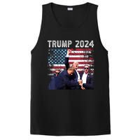 Us Flag Donald Trump Election Rally Shooting 2024 Gift PosiCharge Competitor Tank