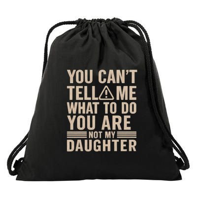 Unique Father's Day Gift for Dads Who Like to Share Their Wisdom Drawstring Bag