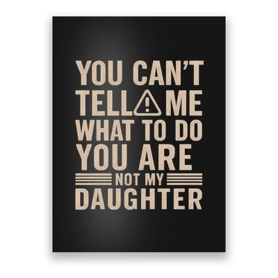 Unique Father's Day Gift for Dads Who Like to Share Their Wisdom Poster