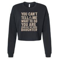 Unique Father's Day Gift for Dads Who Like to Share Their Wisdom Cropped Pullover Crew