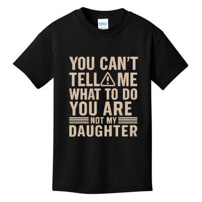 Unique Father's Day Gift for Dads Who Like to Share Their Wisdom Kids T-Shirt