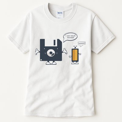 Usb Floppy Disk I Am Your Father Funny Nerd Geek Tall T-Shirt