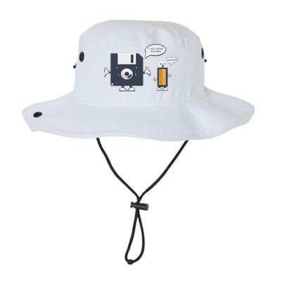 Usb Floppy Disk I Am Your Father Funny Nerd Geek Legacy Cool Fit Booney Bucket Hat