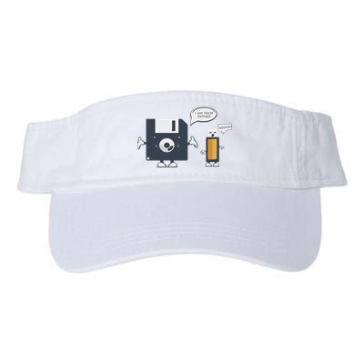 Usb Floppy Disk I Am Your Father Funny Nerd Geek Valucap Bio-Washed Visor