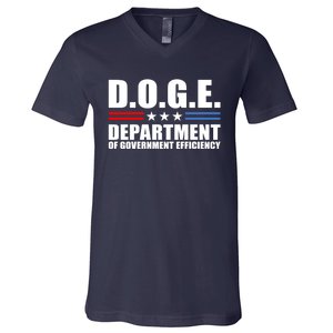 Usa Flag Doge V-Neck T-Shirt