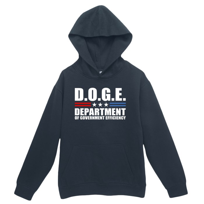 Usa Flag Doge Urban Pullover Hoodie