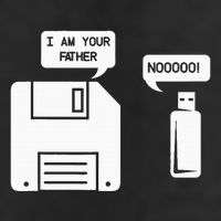 USB Floppy Disk I am Your Father Geek Gifts Cool Comfort Performance Bucket Hat