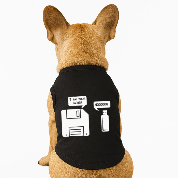 USB Floppy Disk I am Your Father Geek Gifts Doggie Tank