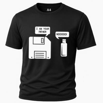 USB Floppy Disk I am Your Father Geek Gifts Performance Shirt