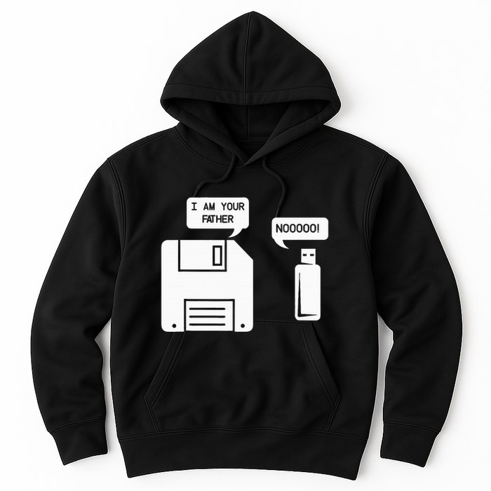 USB Floppy Disk I am Your Father Geek Gifts Hoodie