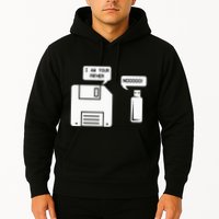 USB Floppy Disk I am Your Father Geek Gifts Hoodie