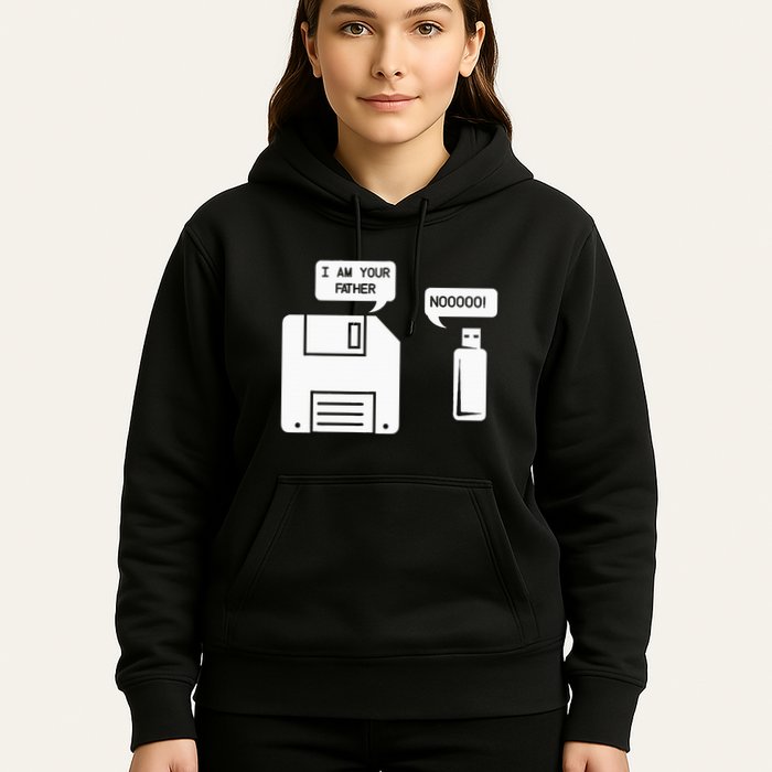 USB Floppy Disk I am Your Father Geek Gifts Hoodie