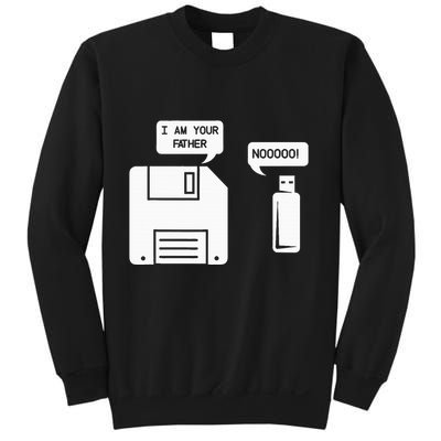 USB Floppy Disk I am Your Father Geek Gifts Sweatshirt