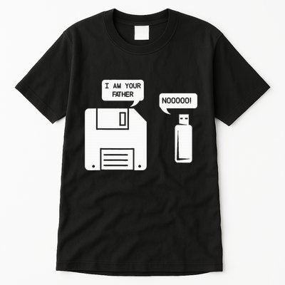USB Floppy Disk I am Your Father Geek Gifts Tall T-Shirt