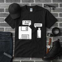 USB Floppy Disk I am Your Father Geek Gifts Tall T-Shirt