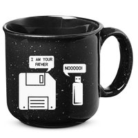 USB Floppy Disk I am Your Father Geek Gifts 15oz Campfire Ceramic Mug
